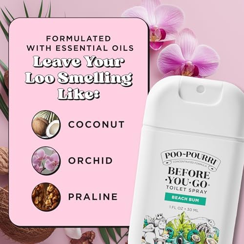 Poo-Pourri Beach Bum Toilet Freshener Spray
