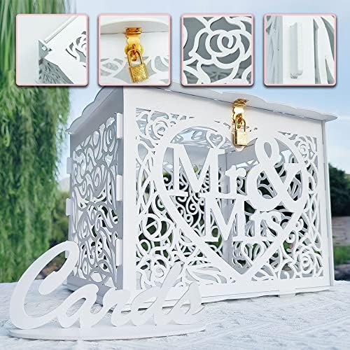 Jolik Wedding Money Box Holder with Sign