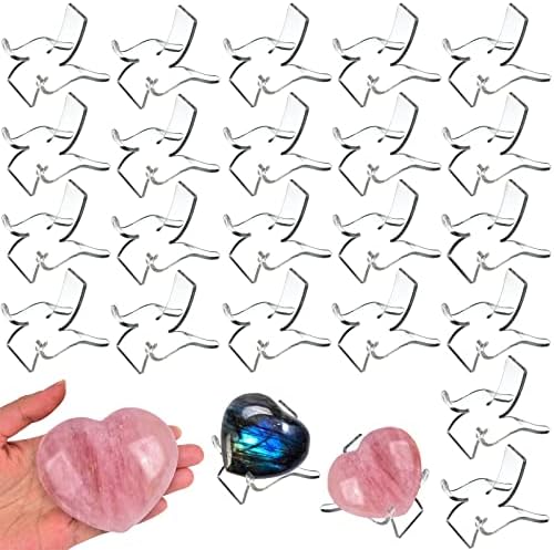 LRANFOW Crystal Stand 24PCS Slotted Display Stand 1