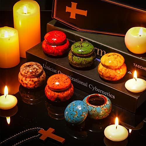 Bucherry 6-Piece Small Urn for Human Ashes 1