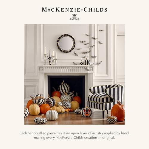 MACKENZIE-CHILDS Spellbound Spider Pumpkin Decor 1