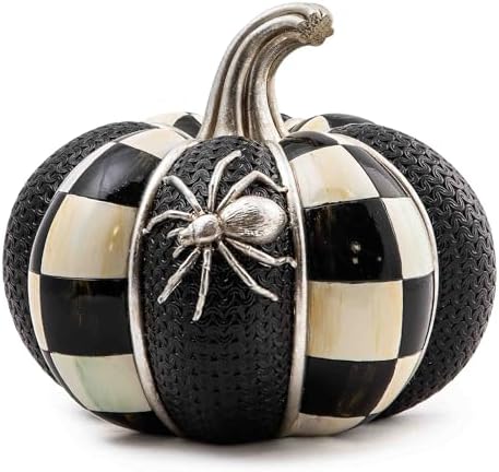 MACKENZIE-CHILDS Spellbound Spider Pumpkin Decor 1
