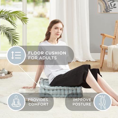 Codi INNA Floor Cushions Aqua 2 Pack 1