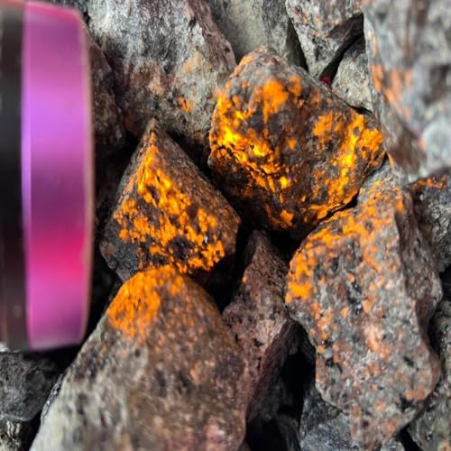 11lb Yooperlite Flame Stones for UV Decor
