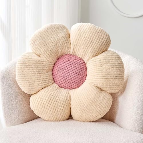 Kcvvcr Daisy Flower Throw Pillow - 149 Soft Plush Design