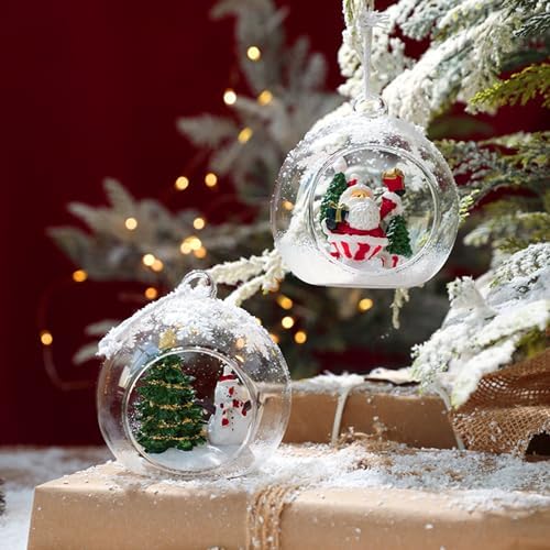 Fantasyon 12 Pcs Hanging Globe Candle Holders