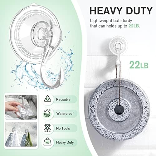 VISV Clear Wreath Hanger 22 LB Capacity 2 Pcs