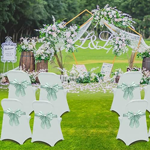 HAINARverS Stretch Spandex Chair Covers 30PCS Universal Fit for Events