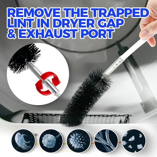 Holikme 30 Feet Chimney Cleaning Kit with Drill Attachment