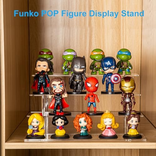 HENABLE 4 Tier Acrylic Perfume Display Stand