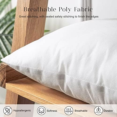 Phantoscope Pillow Inserts 18x18 Inch Pack of 4