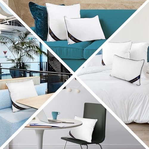Utopia Bedding Throw Pillow Inserts Pack of 4 1
