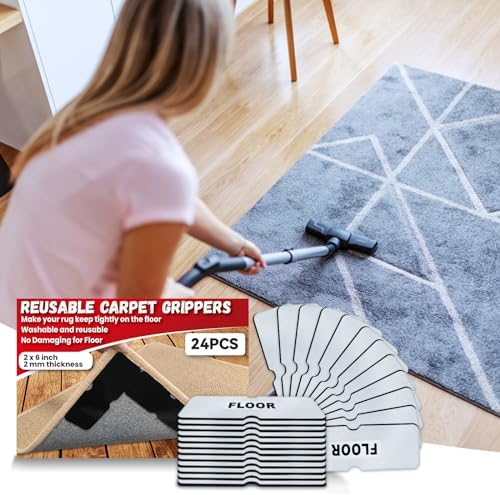 Urdar Brunnr Rug Grippers 8Pcs Non-Slip Tape Pads