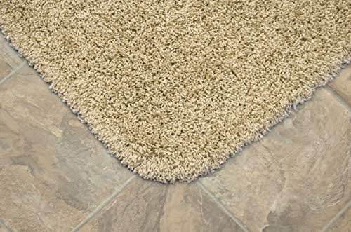 Garland Rug 3-Piece Jazz Shaggy Washable Bathroom Rug Set