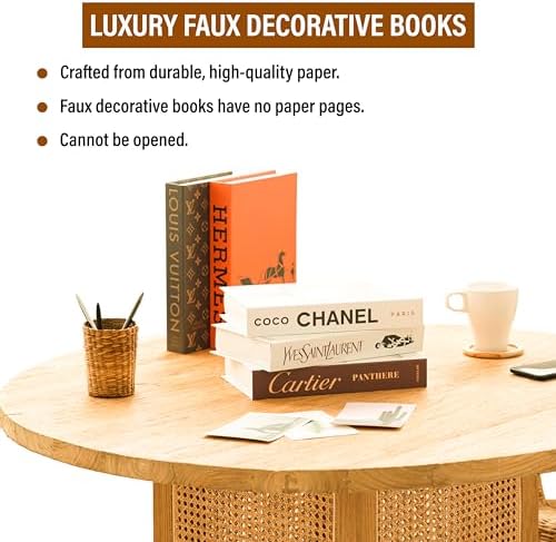 Luxe Large Decorative Book Set 4PCS