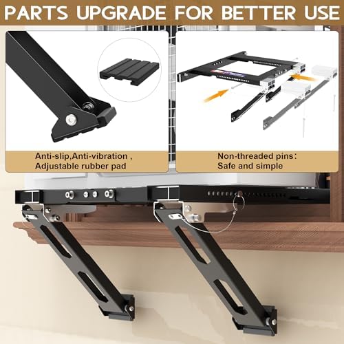 Adjustable Window AC Bracket No Drill 220 lbs