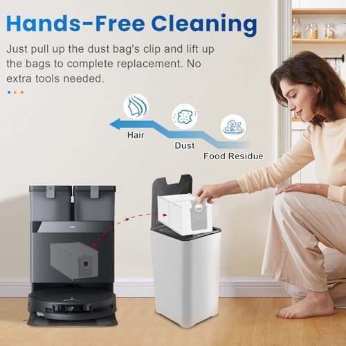 DrFlito 19-Pack Replacement Accessories for ECOVACS DEEBOT X9 Pro Omni