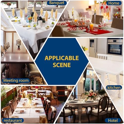 Fafua Chair Covers Set of 6 Stretch Washable for Dining Room