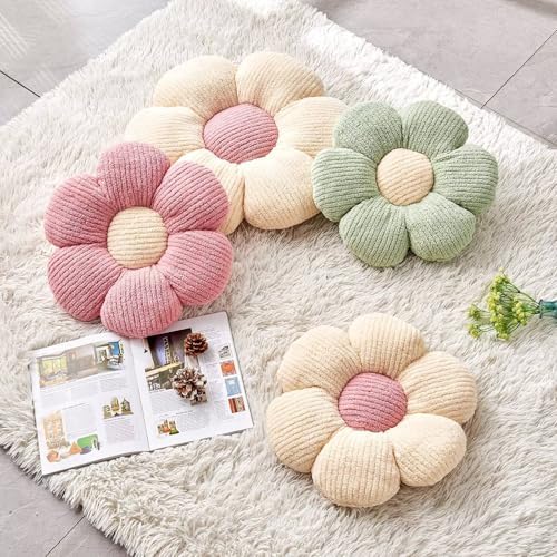Kcvvcr Daisy Flower Throw Pillow - 149 Soft Plush Design