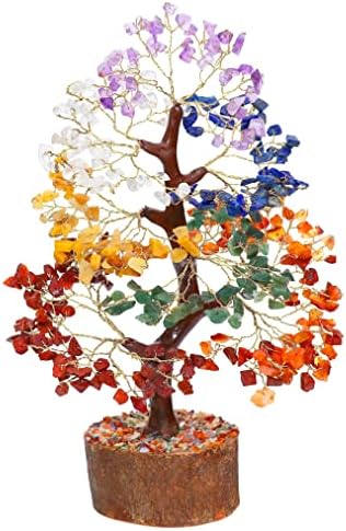 Crocon 7 Chakra Crystal Tree for Women Birthday Gift