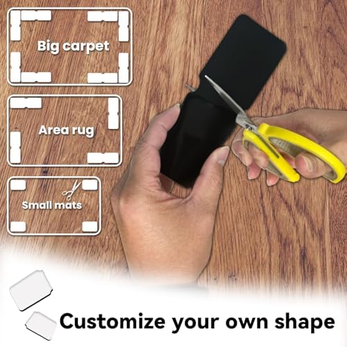 Urdar Brunnr Rug Grippers 8Pcs Non-Slip Tape Pads