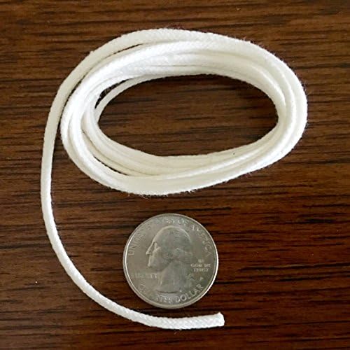 Firefly 5 Ft 26mm Braided Cotton Wick for Oil Lamps