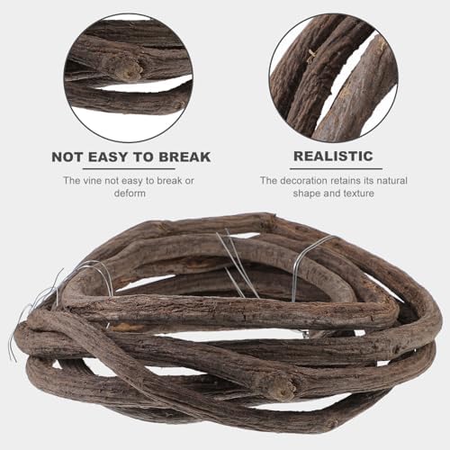 Didiseaon Natural Grapevine Wreath for DIY Crafts