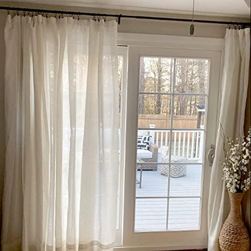 44 Pack Black Curtain Clips with Rings for Drapes