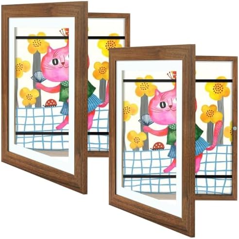 Golden State Art 10x125 Kids Art Frames Set of 2 1