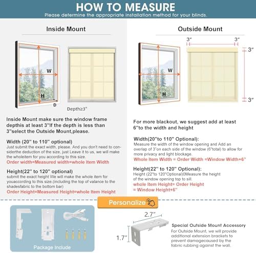 Bringnox Motorized Blinds with Remote and Smart Home Compatibility