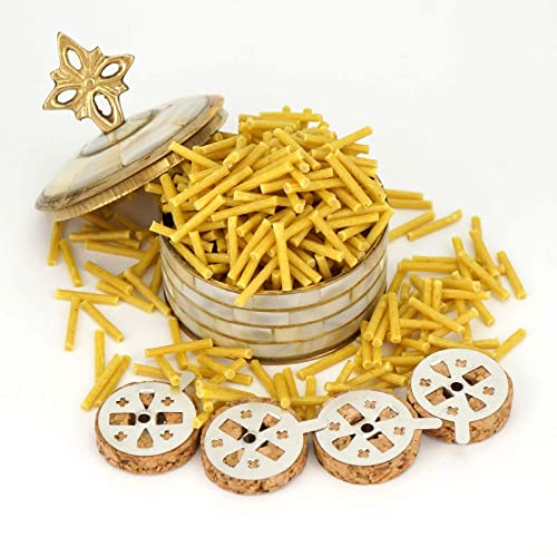 Beeswax Candle Wicks for Vigil Oil Lamps