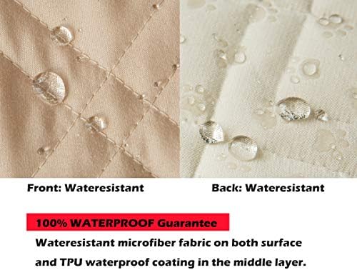 Ameritex Waterproof Nonslip Recliner Cover - 23 Beige