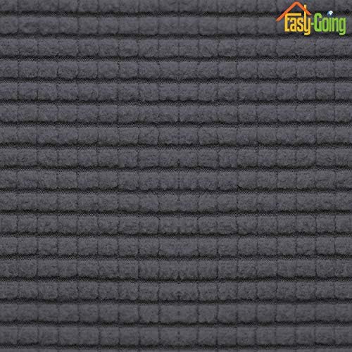Easy-Going Stretch Futon Slipcover Large Dark Gray 1