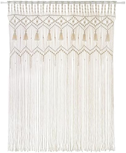 Mkono Macrame Curtain Large Boho Wall Hanging
