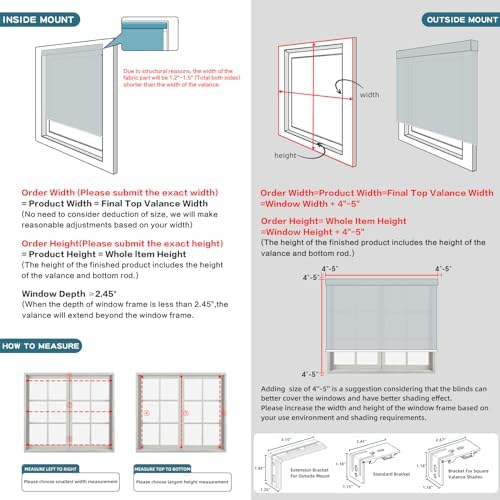 WEFFORT 5 Openness Smart Blinds with Alexa Google Assistant Compatibility