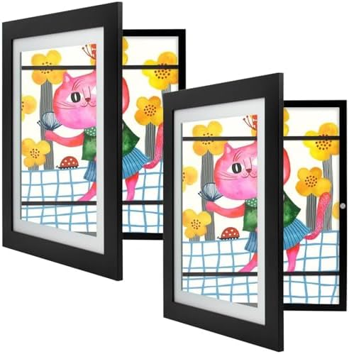 Golden State Art 10x125 Kids Art Frames Set of 2