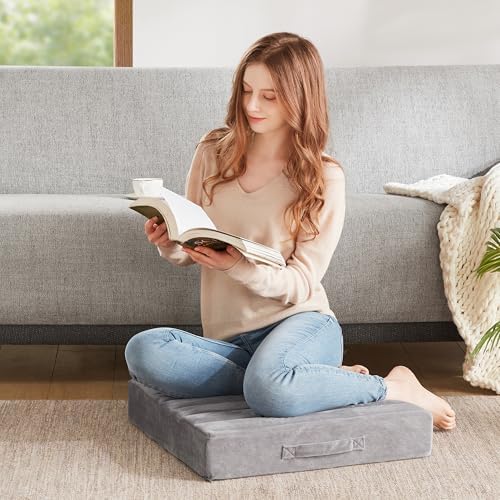 Codi 2 Pack Floor Pillow with Washable Covers