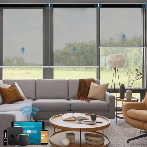 WEFFORT 5 Openness Smart Blinds with Alexa Google Assistant Compatibility