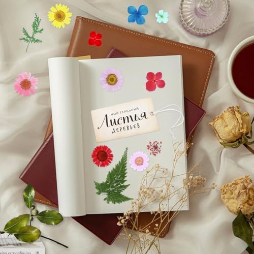 190 Pcs Dried Pressed Flowers for Resin Crafts