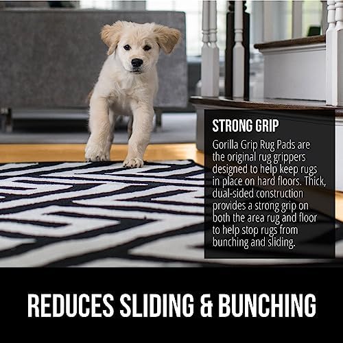 GORILLA GRIP 2x3 FT Rug Pad for Hard Floors