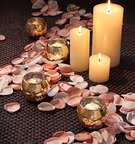 Volens 24PCS Gold Votive Candle Holders for Decor