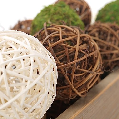 USMOLA 18Pcs Decorative Balls for Centerpieces