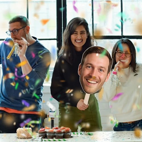 Custom Cutout Big Head Stick with 9 Sizes Upload Your Photo