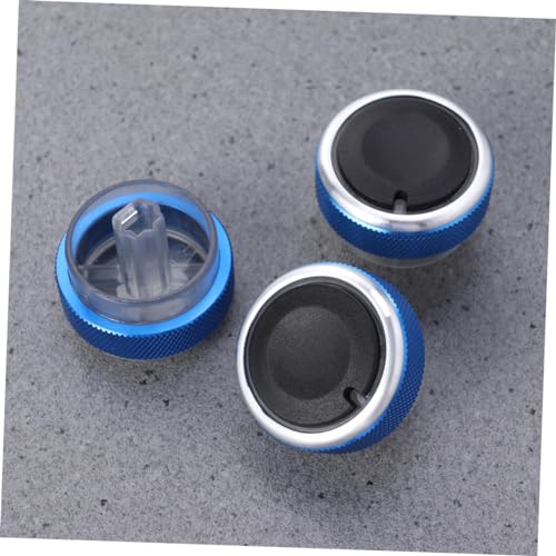 Cabilock 3pcs Air Conditioning Knob Button Switch Control