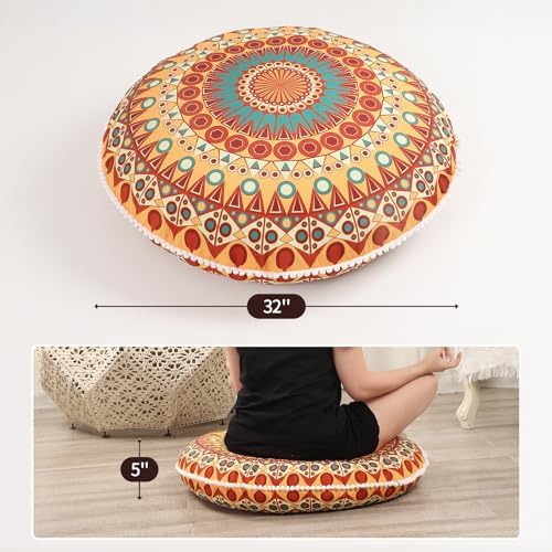 LOVMOC 32 Inch Memory Foam Floor Pillow