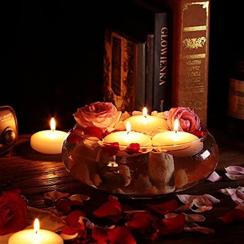 Tuyai Floating Candles Set of 36 3 Inch White Dripless 1