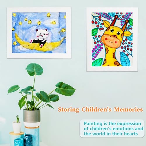 Sunnyglade 3 Pack Kids Art Frames Display Storage