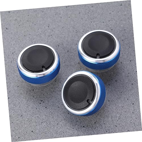 Cabilock 3pcs Air Conditioning Knob Button Switch Control