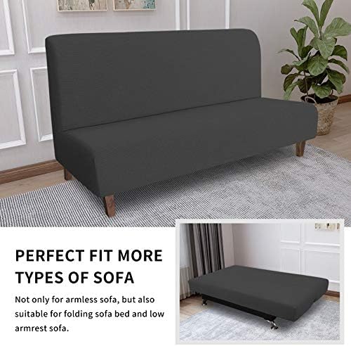 Easy-Going 100 Waterproof Futon Cover Dark Gray
