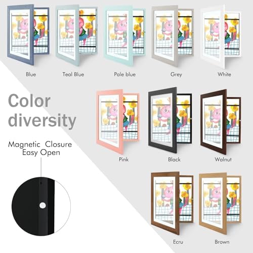 Golden State Art 10x125 Kids Art Frames Set of 2